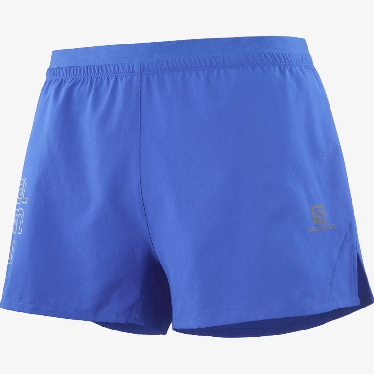 Bermudas Salomon Cross 3'' Hombre Azules | MX PXWT127